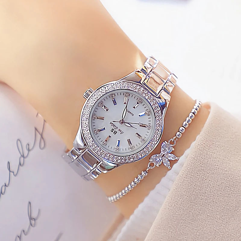 Women's Luxury Crystal Quartz Watch