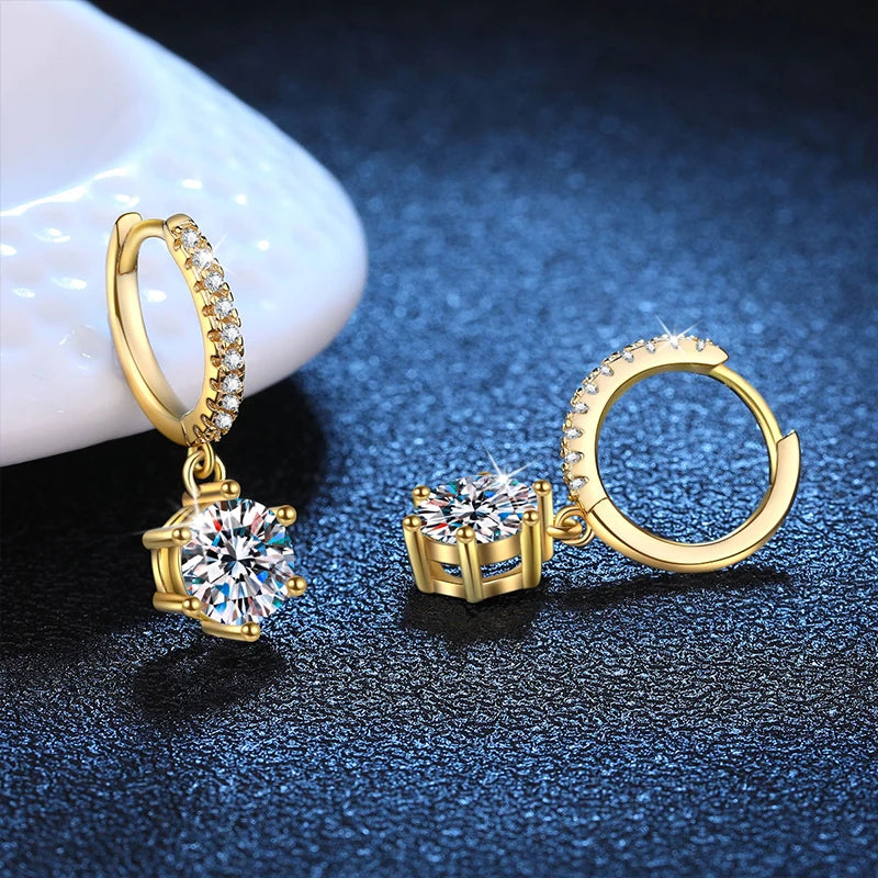 Wedding Moissanite Earrings