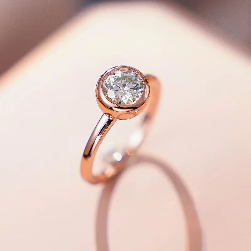 Wedding Moissanite Solitaire Ring