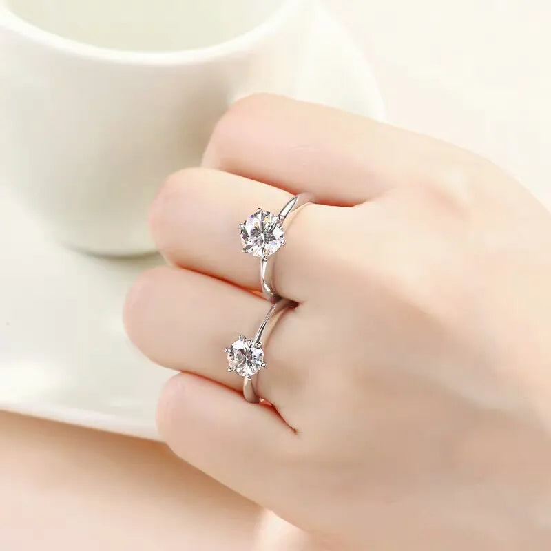 Elegant Diamond Ring - Engagement & Wedding Band