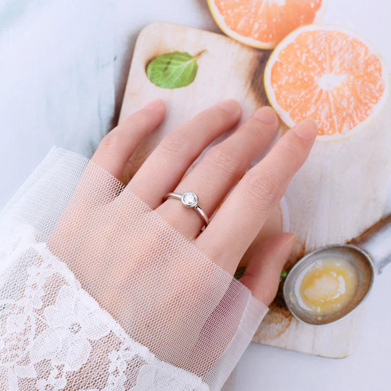 Wedding Moissanite Solitaire Ring