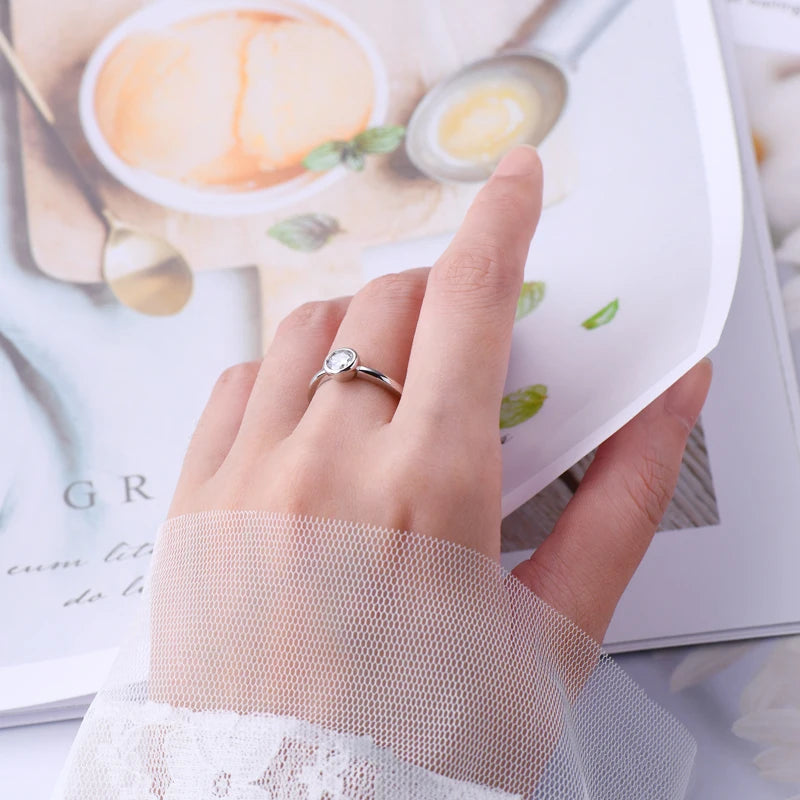 Wedding Moissanite Solitaire Ring