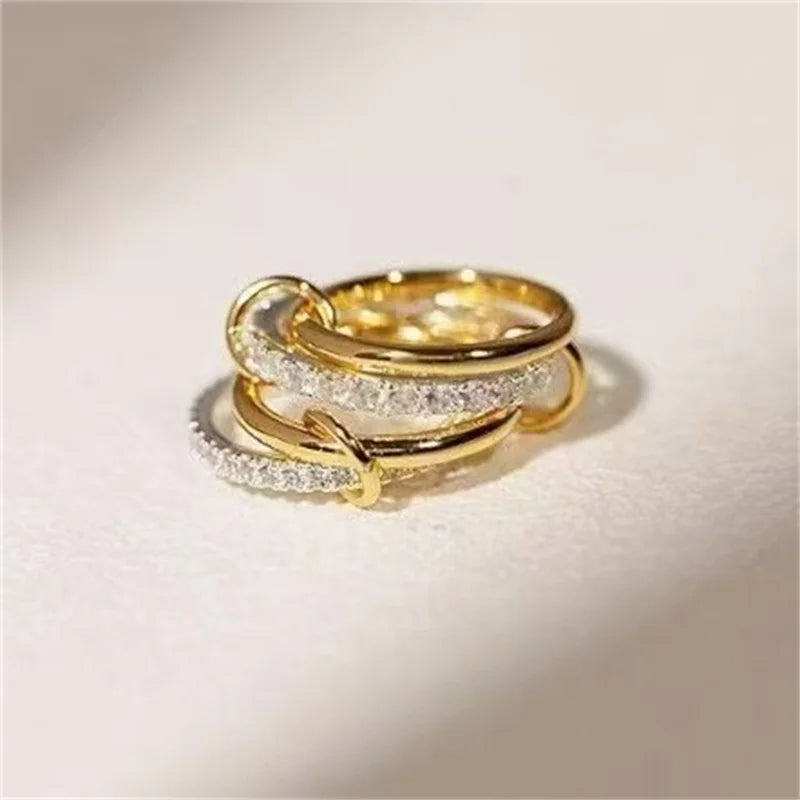 Two-Tone Copper Ring - GulnarStar