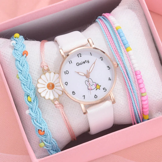 Fashionable Rabbit Wristwatch for Girls