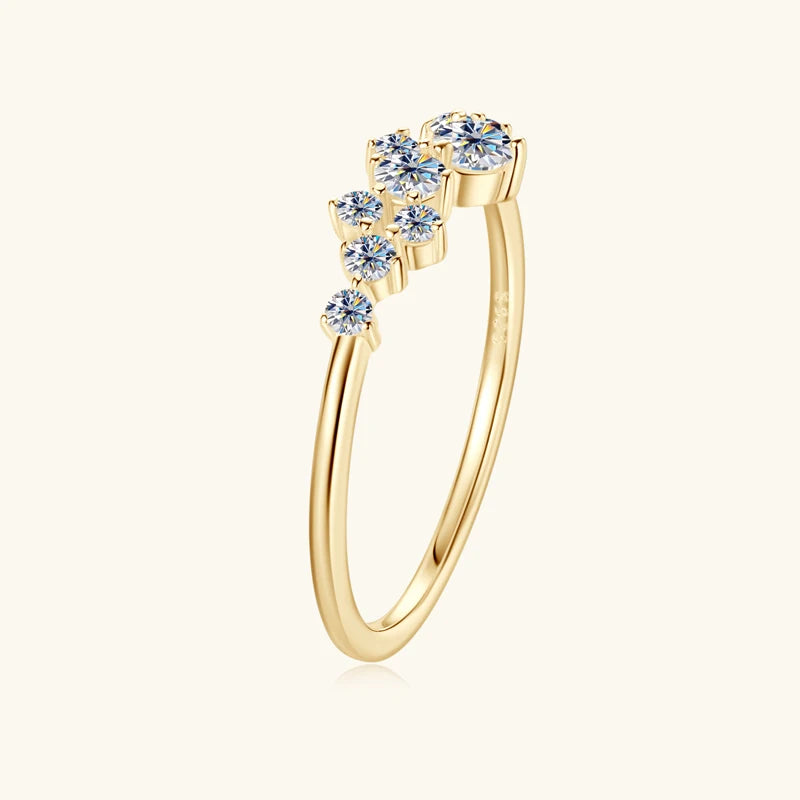Women’s Sparkling Moissanite Ring