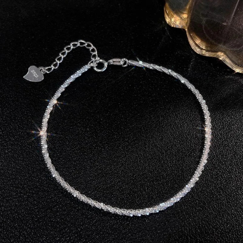 Gold-Plated Rhinestone Bracelet