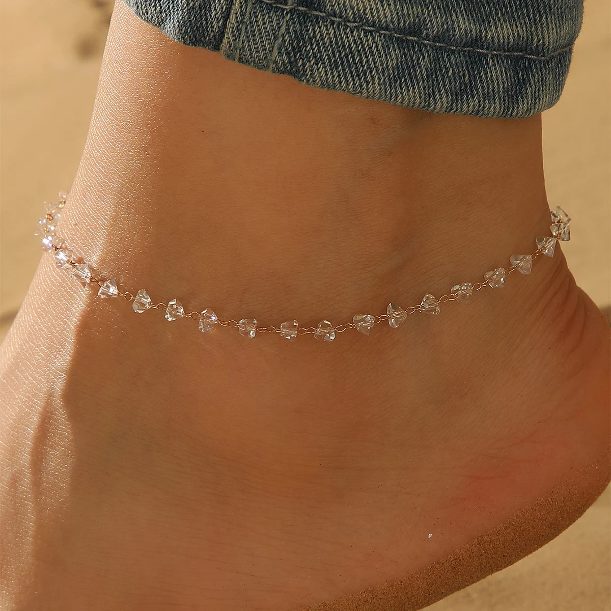 Sparkly Summer Anklet