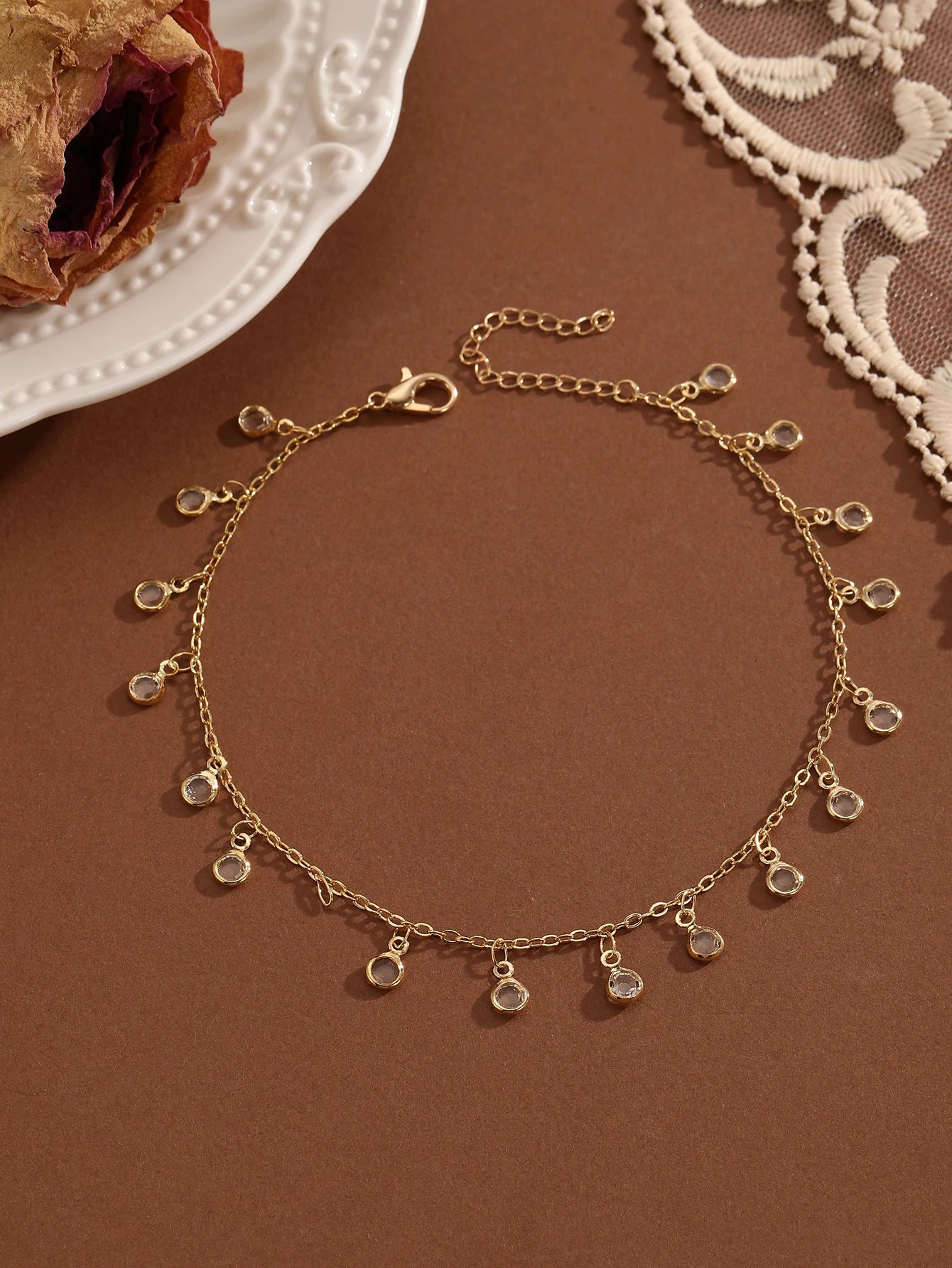 Sparkly Summer Anklet