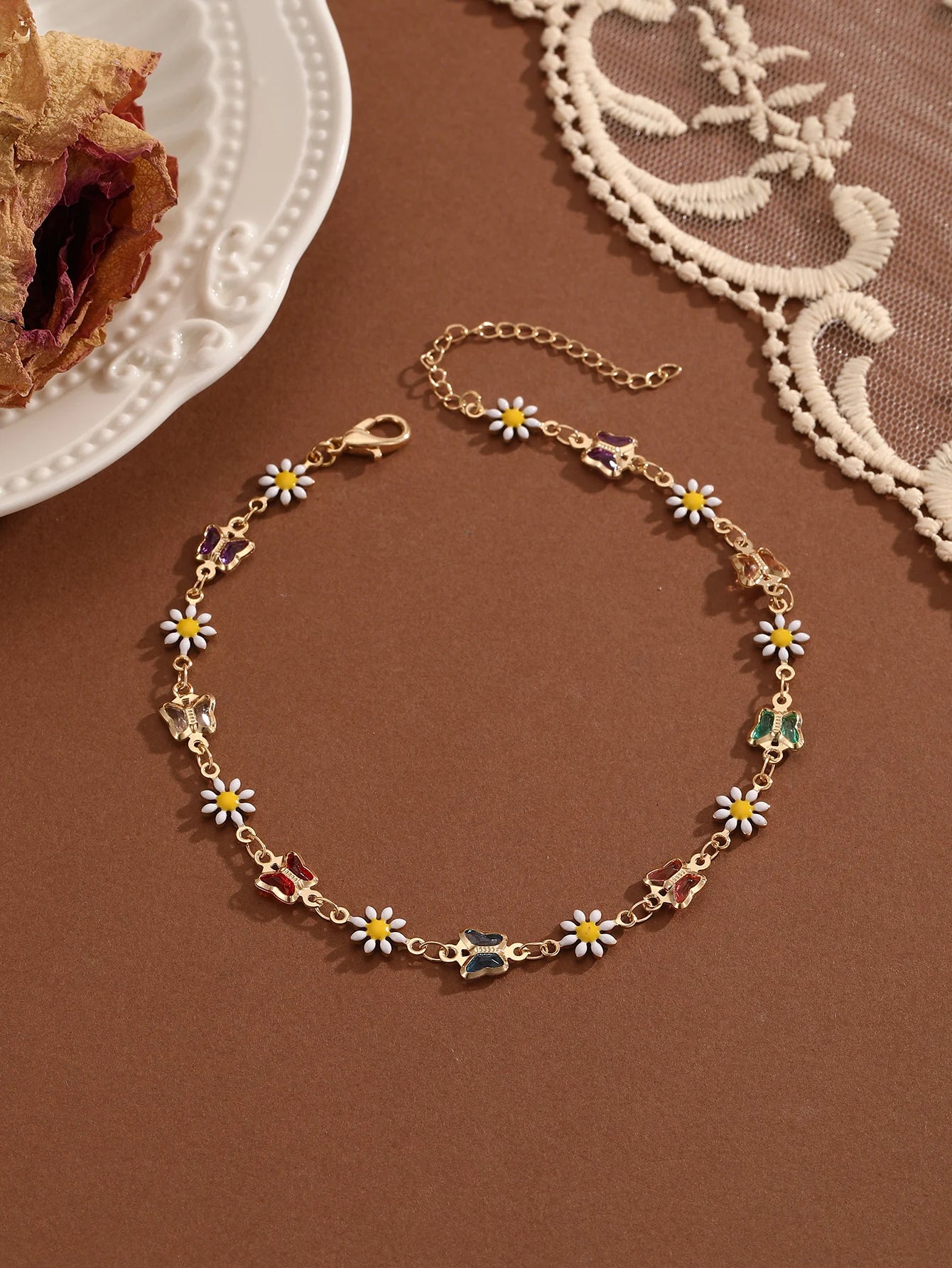 Sparkly Summer Anklet